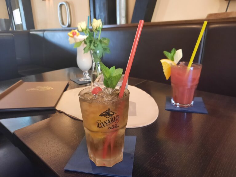 Cocktails in Restaurant